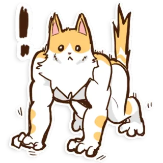 Chiffon the Cat (International) whatsapp stickers