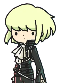 😶 sticker, anime, manga, art, illustration telegram sticker