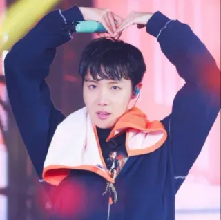 😍 J-Hope kpop, cantante, musica, idol, boy band, bts, cuore telegram sticker
