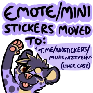 🍱 Wizzyeen EMOTE/MINI STICKERS MOVED TO: T.ME/ADDSTICKERS/MINISWIZZYEEN (LOWER CASE) telegram sticker