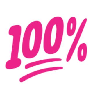 👌 100% процент, 100%, сто, завершено, достижение telegram sticker