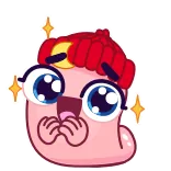 🥺 卡通, 可爱, 卡哇伊, 贴纸 telegram sticker