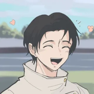 ➖ Yuta Okkotsu Jujutsu Kaisen anime, manga, Jujutsu Kaisen, Yuta Okkotsu, character telegram sticker