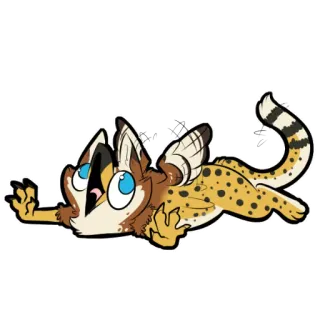 🎊 animal, gryphon, fantasy, creature, cute, flying telegram sticker