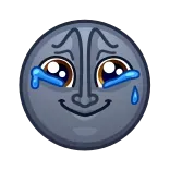 Moon Emoji telegram emojis 🥹