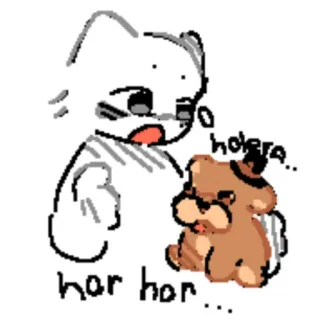 💉 Freddy Fazbear Five Nights at Freddy's holera.. har hor... telegram sticker