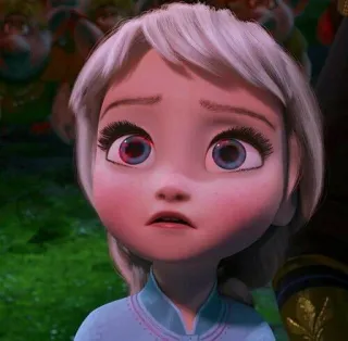 👾 Elsa Frozen Elsa, Frozen, Disney, Princesa, Animación, Personaje de película telegram sticker