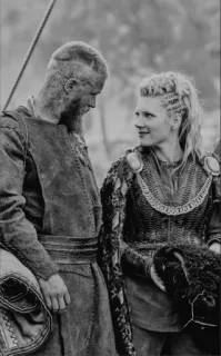 🤔 Lagertha Vikings Vikings, Lagertha, Série TV, Historique, Guerrière, Nordique, Scandinave telegram sticker