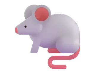 🐁 mouse, animal, rodent, cartoon telegram sticker