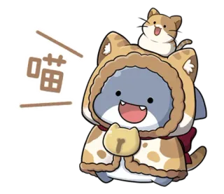 😸 貓田一 cat, cute, animal, cartoon, sticker, kawaii telegram sticker
