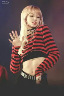 👋 Lisa kpop, lisa, blackpink, zangeres, artiest telegram sticker