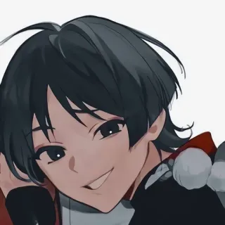 🥴 anime, manga, character, portrait, illustration telegram sticker