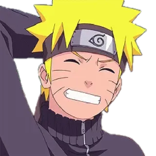 😅 Naruto Naruto, Anime, Mangá, Ninja, Personagem, Uzumaki telegram sticker