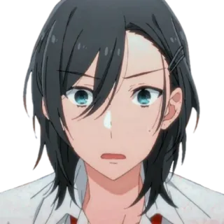 😧 Anime, Horimiya, Manga, Charakter, Porträt telegram sticker
