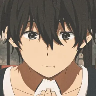 💈 Anime, Dibujos animados, Lindo, Chico, Comida, Personaje telegram sticker