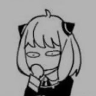🎀 Anya Forger Spy x Family Anya, Spy x Family, Anime, Manga, Cartoon, Sticker telegram sticker