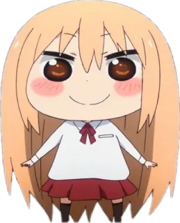 😊 Anime, Chibi, Süß, Cartoon, Mädchen, Figur, Aufkleber telegram sticker
