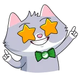 СберКот и Куся @TgSticker whatsapp stickers