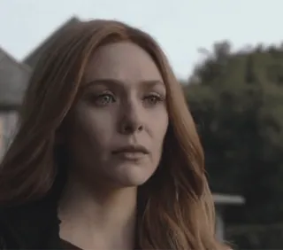 ✨ Wanda Maximoff wanda maximoff, scarlet witch, marvel, avengers, elizabeth olsen, eroe, supereroe, donna telegram sticker
