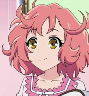 🌺 Anime, Rambut Pink, Kartun, Lucu, Manga, Animasi, Gadis telegram sticker