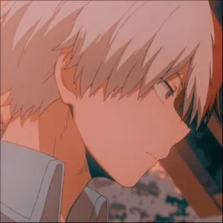 ❄️ Shoto Todoroki My Hero Academia Anime, My Hero Academia, Shoto Todoroki, Todoroki, Postać Anime telegram sticker
