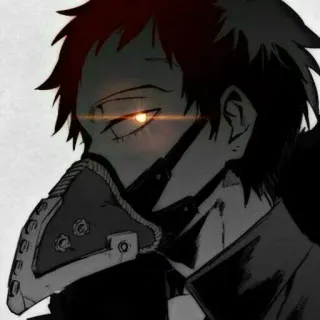 😕 Overhaul My Hero Academia anime, manga, villain, overhaul, my hero academia, character, evil telegram sticker