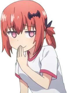😛 Satania Gabriel Dropout Anime, Satania, Gabriel Dropout, altezzoso, personaggio, Manga telegram sticker