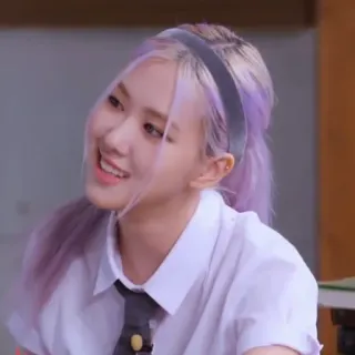 😀 Rose женщина, K-pop, айдол, певица, Роуз, Blackpink telegram sticker