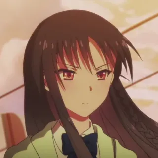 😑 Horikita Suzune Classroom of the Elite anime, manga, classroom of the elite, horikita suzune, school girl telegram sticker