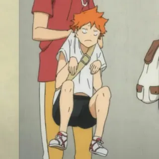 🥀 Hinata Haikyuu Anime, Hinata, Haikyuu, Desenho animado, carregado telegram sticker