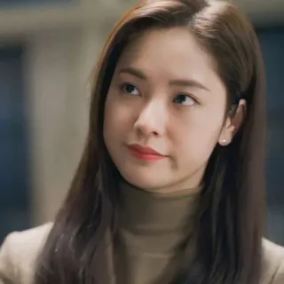 🙄 woman, portrait, asian, actress, korean telegram sticker