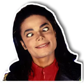 🙃 Michael Jackson Michael Jackson, Cara graciosa, Cantante, Ícono pop, Celebridad, Música whatsapp sticker