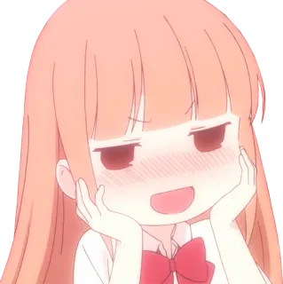 😍 anime, girl, cartoon, cute, manga telegram sticker