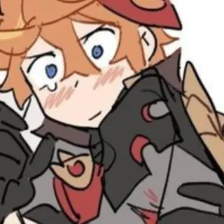 😢 Tartaglia Genshin Impact Anime, Genshin Impact, Tartaglia, Childe, Personaje, Videojuego whatsapp sticker