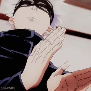 👏 Satoru Gojo Jujutsu Kaisen Anime, Mangá, Gojo, Satoru, Jujutsu Kaisen telegram sticker