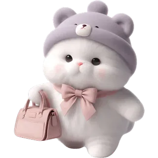🚶‍♂ mono, dibujos animados, peluche, animal, gato, oso, kawaii telegram sticker
