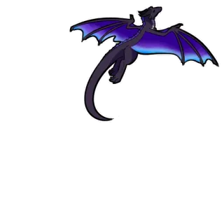 ✈️ dragão, fantasia, criatura, animal telegram sticker