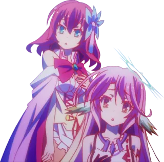 😲 Anime, Personajes, No Game No Life whatsapp sticker