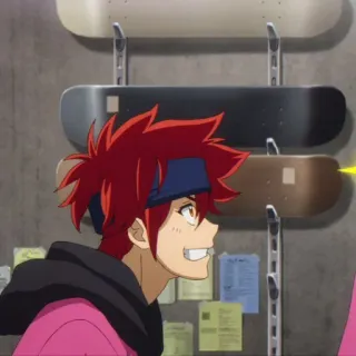 🥢 Reki Kyan SK8 the Infinity Anime, Skateboard, Reki Kyan, SK8 The Infinity, Charakter telegram sticker