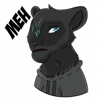 Panther Alexandra @picapicame telegram stickers
