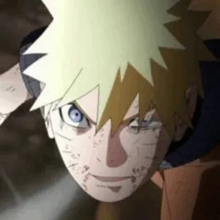 🦊 Naruto Anime, Manga, Naruto, Kreskówka, Ninja, Postać, Japoński, Walka telegram sticker