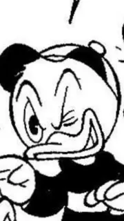 😉 Cartone animato, Personaggio, Fumetto, Bianco e nero, Vintage whatsapp sticker