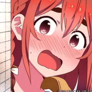🧡 Sumi Sakurasawa Rent-A-Girlfriend anime, rent a girlfriend, sumi sakurasawa, kawaii, cute, blush, anime girl telegram sticker