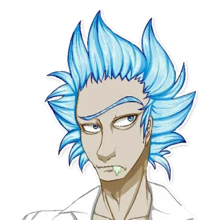 👀 Rick Sanchez Rick and Morty Rick Sanchez, Rick and Morty, Kartun, Fiksi ilmiah, Animasi dewasa, Karakter animasi telegram sticker