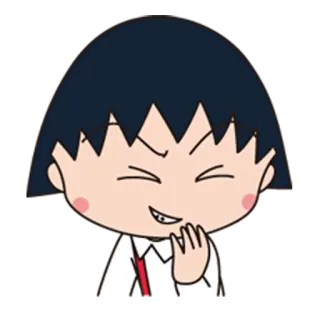 Maruko Chan telegram stickers