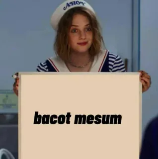 🔭 bacot mesum bacot mesum, indonesian, offensive telegram sticker
