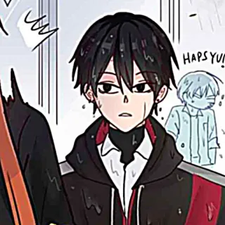 🐈‍⬛️ HAPSYU! Anime, Cartoon, Manga, Personage, Illustratie telegram sticker