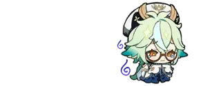 🌟 Sucrose Genshin Impact Anime, Genshin Impact, Sucrose, Video game telegram sticker
