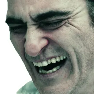 😀 visage, expression, homme, rire, portrait whatsapp sticker