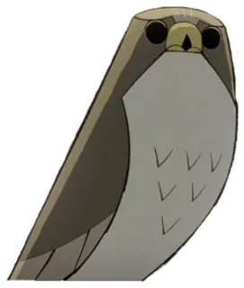 🥺 นก, เหยี่ยว, สัตว์, เหยี่ยว, ธรรมชาติ, สัตว์ป่า telegram sticker